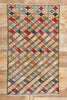 4 x 7 Zeki Muren Vintage Turkish Sivas Rug 53325