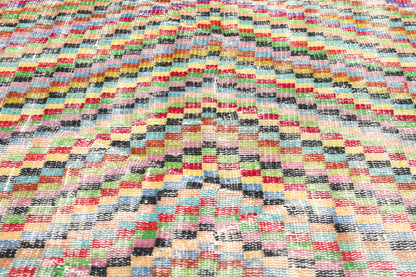 4 x 7 Zeki Muren Vintage Turkish Sivas Rug 53301