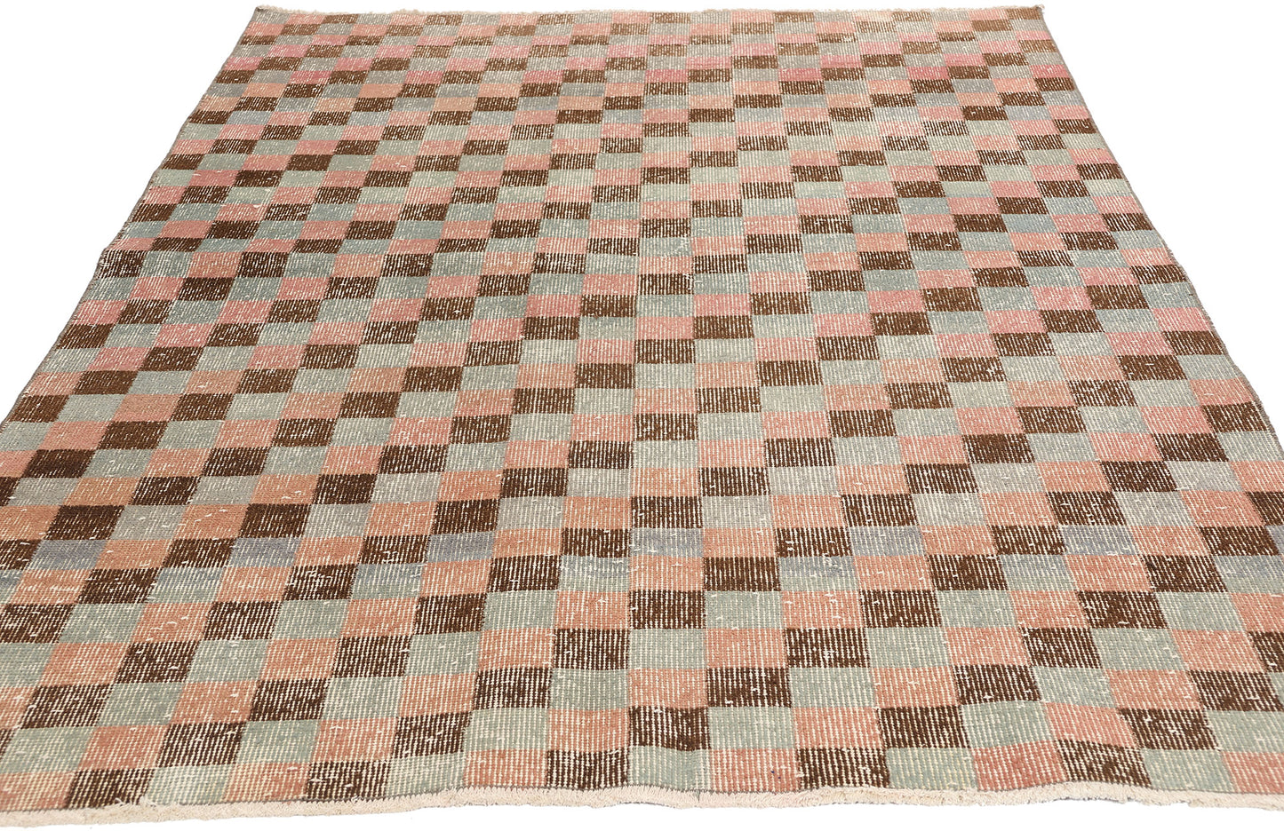 4 x 7 Zeki Muren Vintage Turkish Sivas Rug 53275