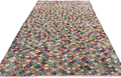 4 x 9 Zeki Muren Vintage Turkish Sivas Rug 53320