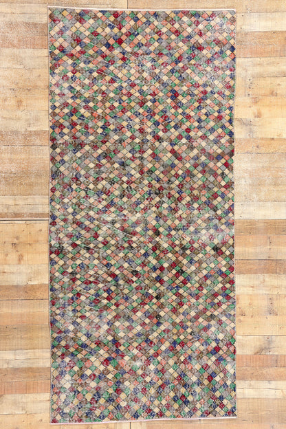 4 x 9 Zeki Muren Vintage Turkish Sivas Rug 53320