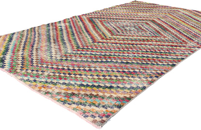 5 x 8 Zeki Muren Vintage Turkish Sivas Rug 53309