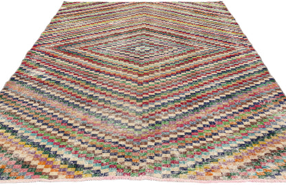 5 x 8 Zeki Muren Vintage Turkish Sivas Rug 53309