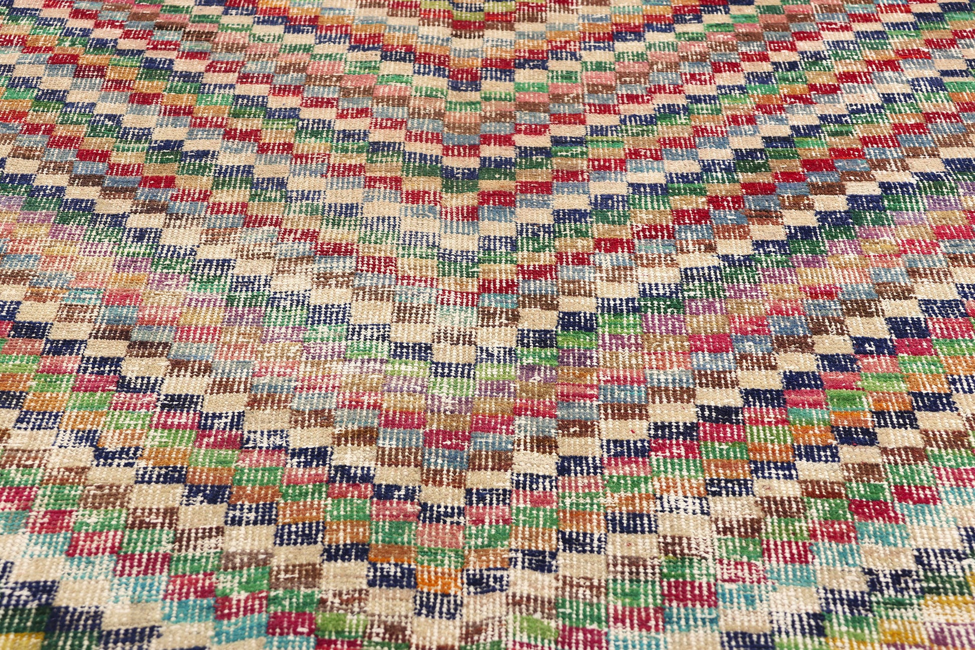 5 x 8 Zeki Muren Vintage Turkish Sivas Rug 53309