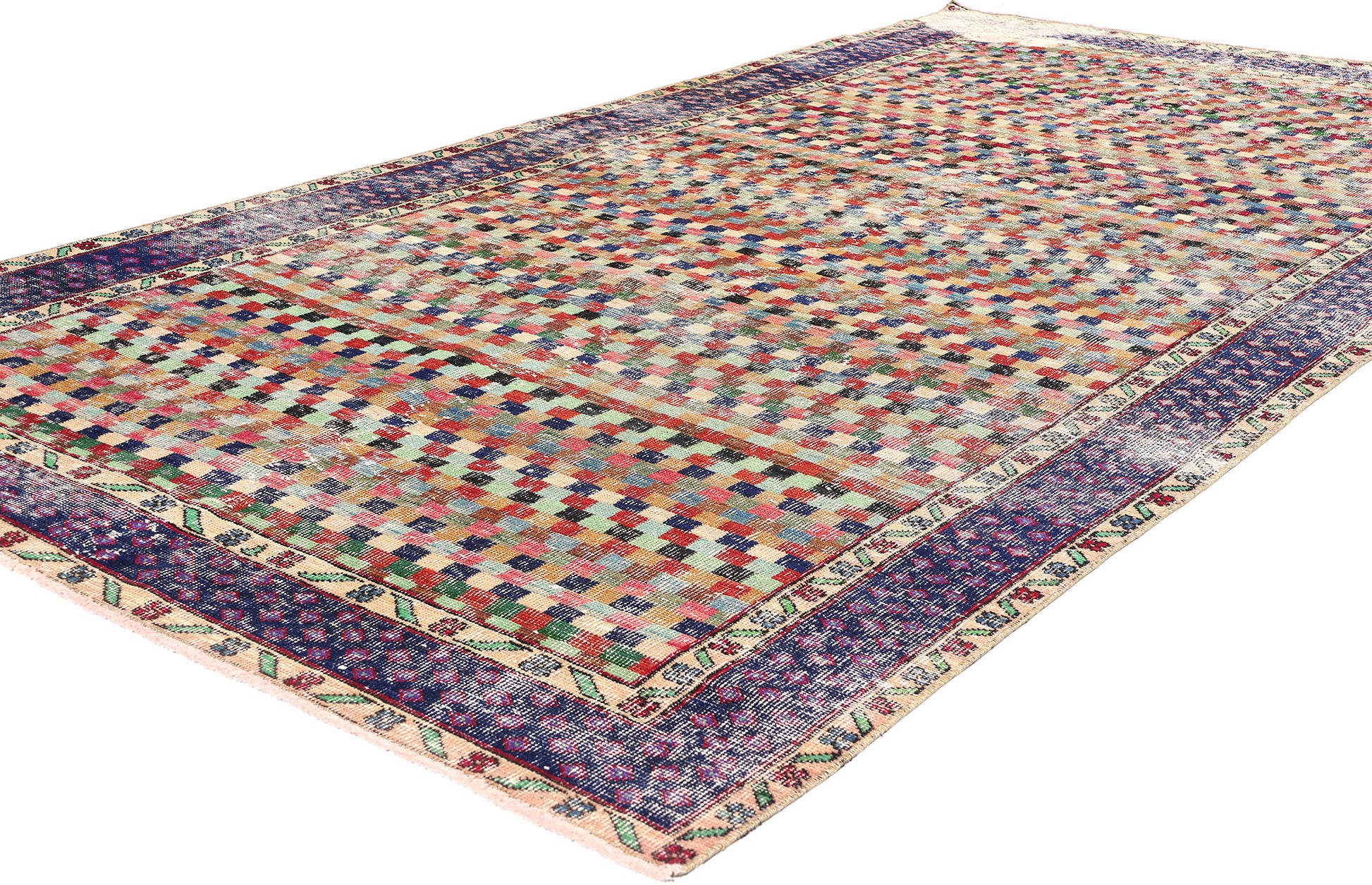 5 x 9 Zeki Muren Vintage Turkish Sivas Rug 53311