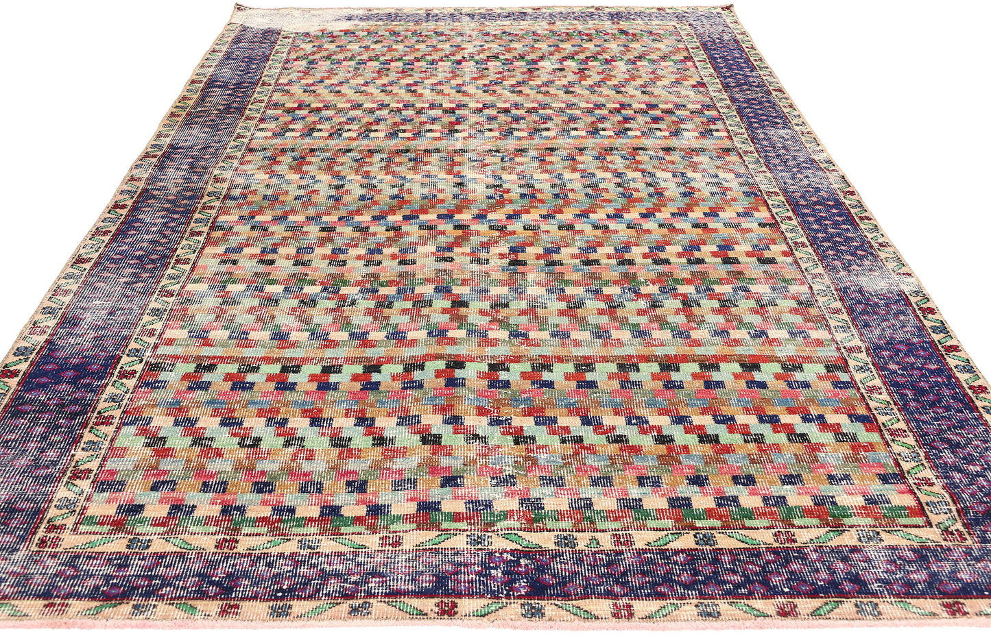 5 x 9 Zeki Muren Vintage Turkish Sivas Rug 53311
