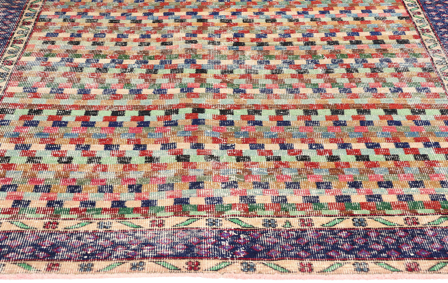 5 x 9 Zeki Muren Vintage Turkish Sivas Rug 53311