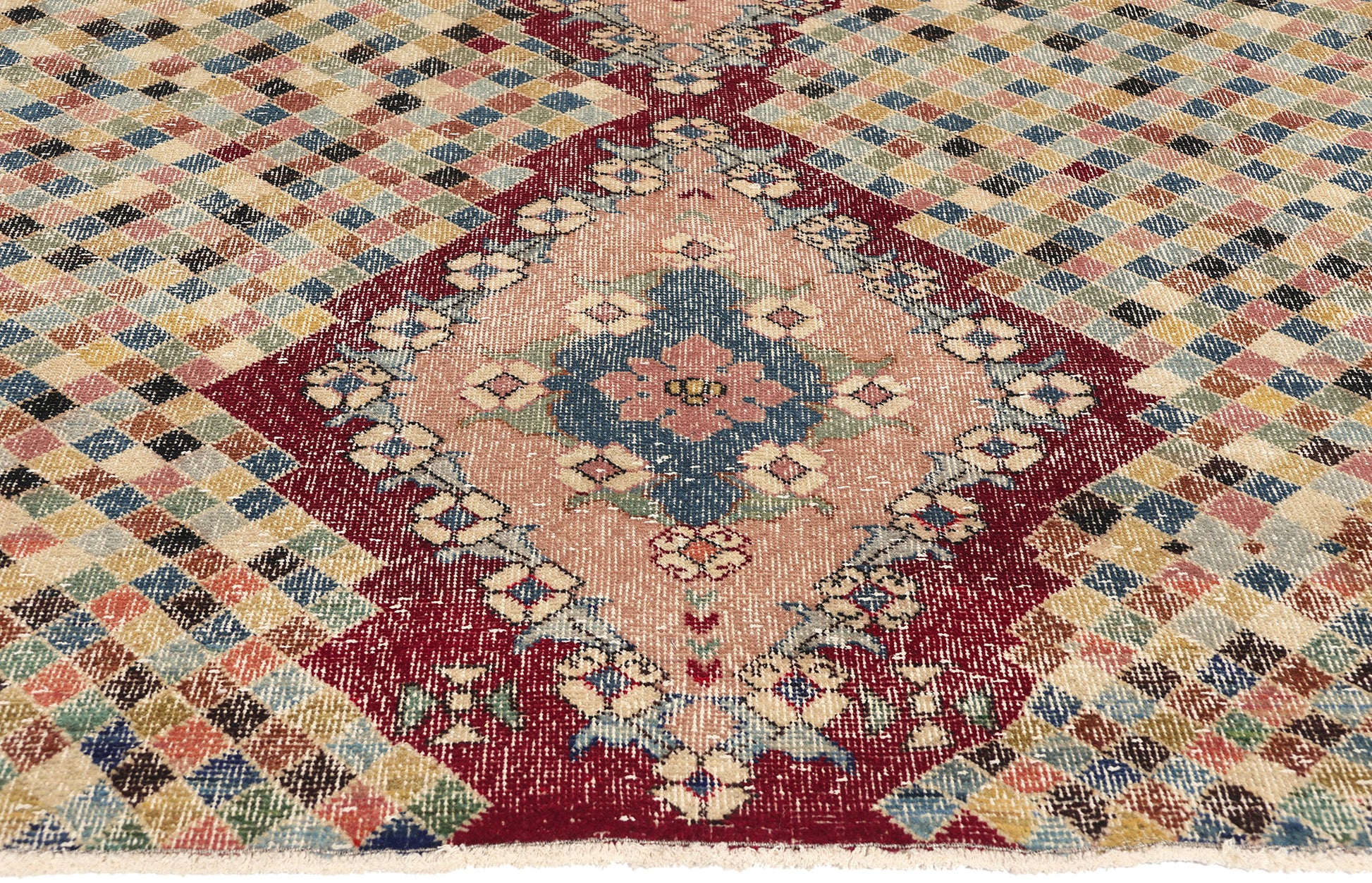 5 x 9 Zeki Muren Vintage Turkish Sivas Rug 53336