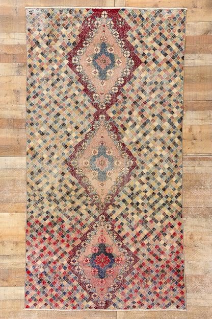 5 x 9 Zeki Muren Vintage Turkish Sivas Rug 53336