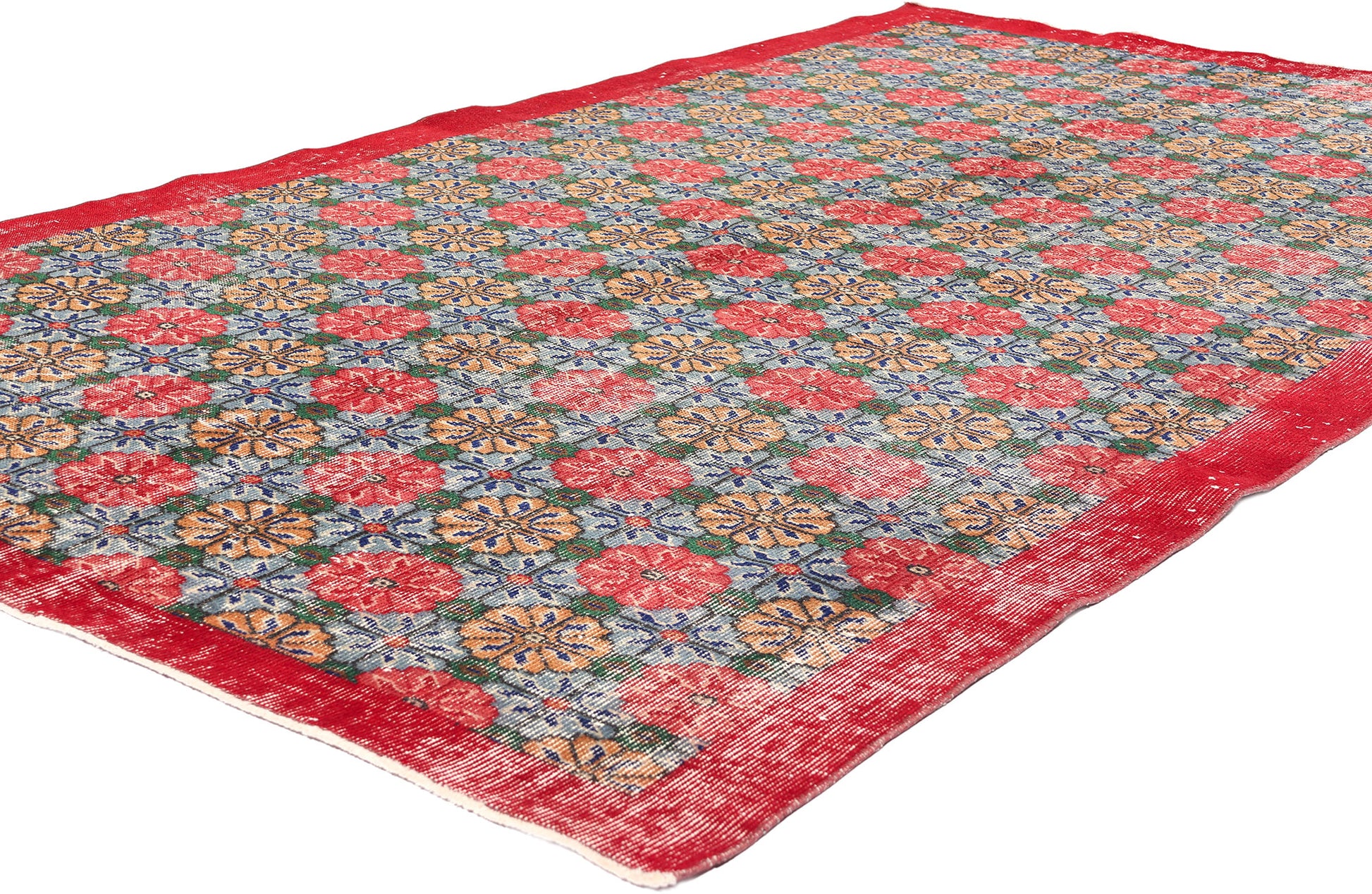 5 x 9 Zeki Muren Vintage Turkish Sivas Rug 53375���