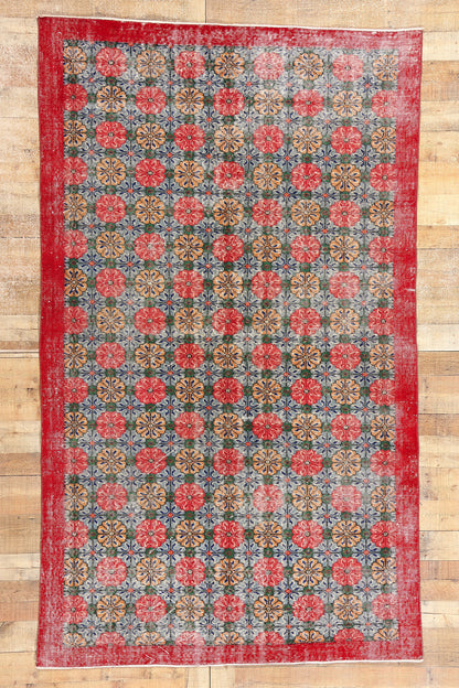 5 x 9 Zeki Muren Vintage Turkish Sivas Rug 53375���