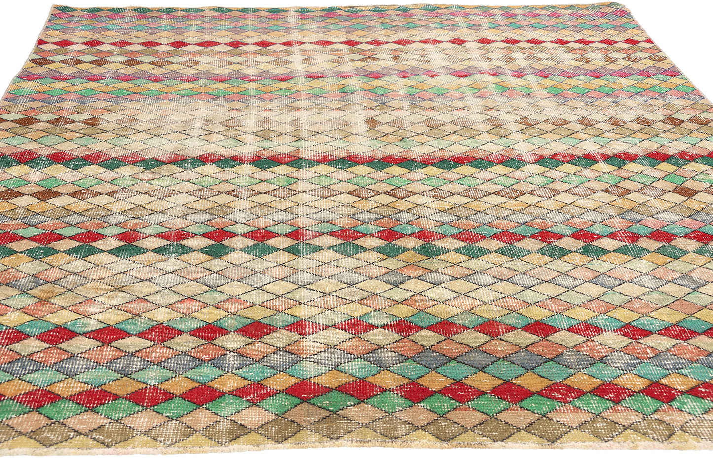 6 x 7 Zeki Muren Vintage Turkish Sivas Rug 53322
