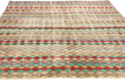 6 x 7 Zeki Muren Vintage Turkish Sivas Rug 53322