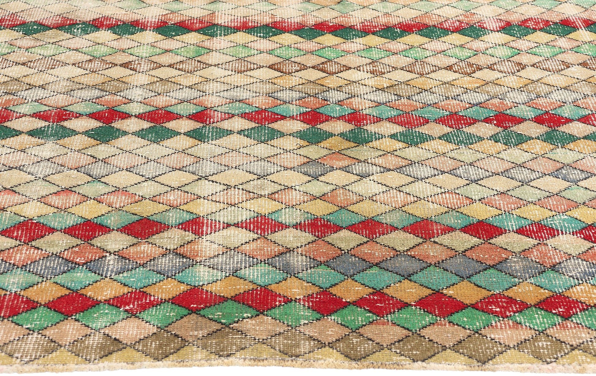6 x 7 Zeki Muren Vintage Turkish Sivas Rug 53322