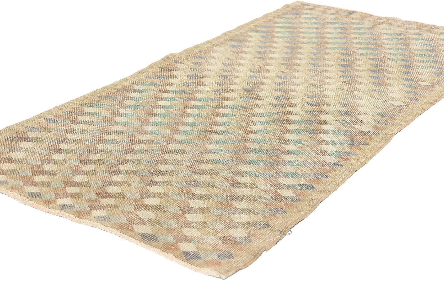 3 x 6 Zeki Muren Vintage Turkish Sivas Rug 51002