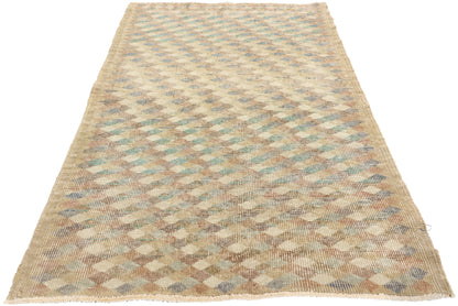 3 x 6 Zeki Muren Vintage Turkish Sivas Rug 51002