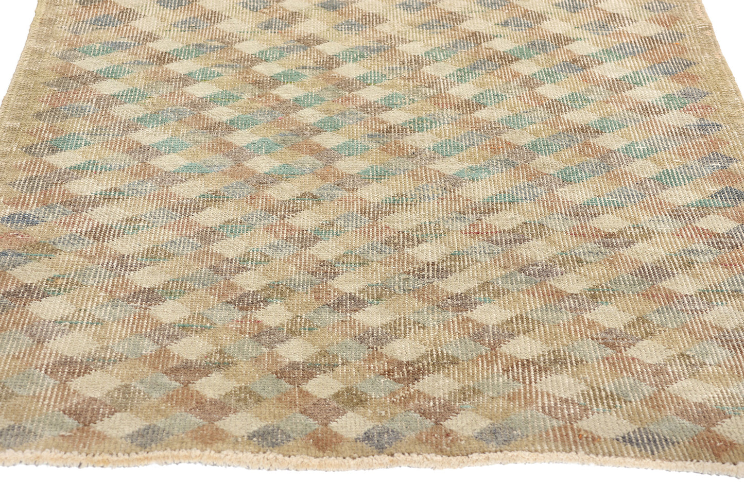 3 x 6 Zeki Muren Vintage Turkish Sivas Rug 51002