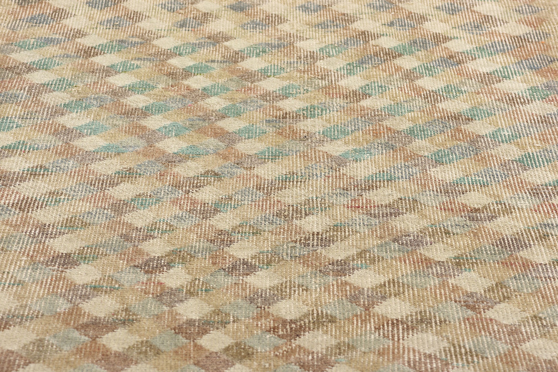 3 x 6 Zeki Muren Vintage Turkish Sivas Rug 51002
