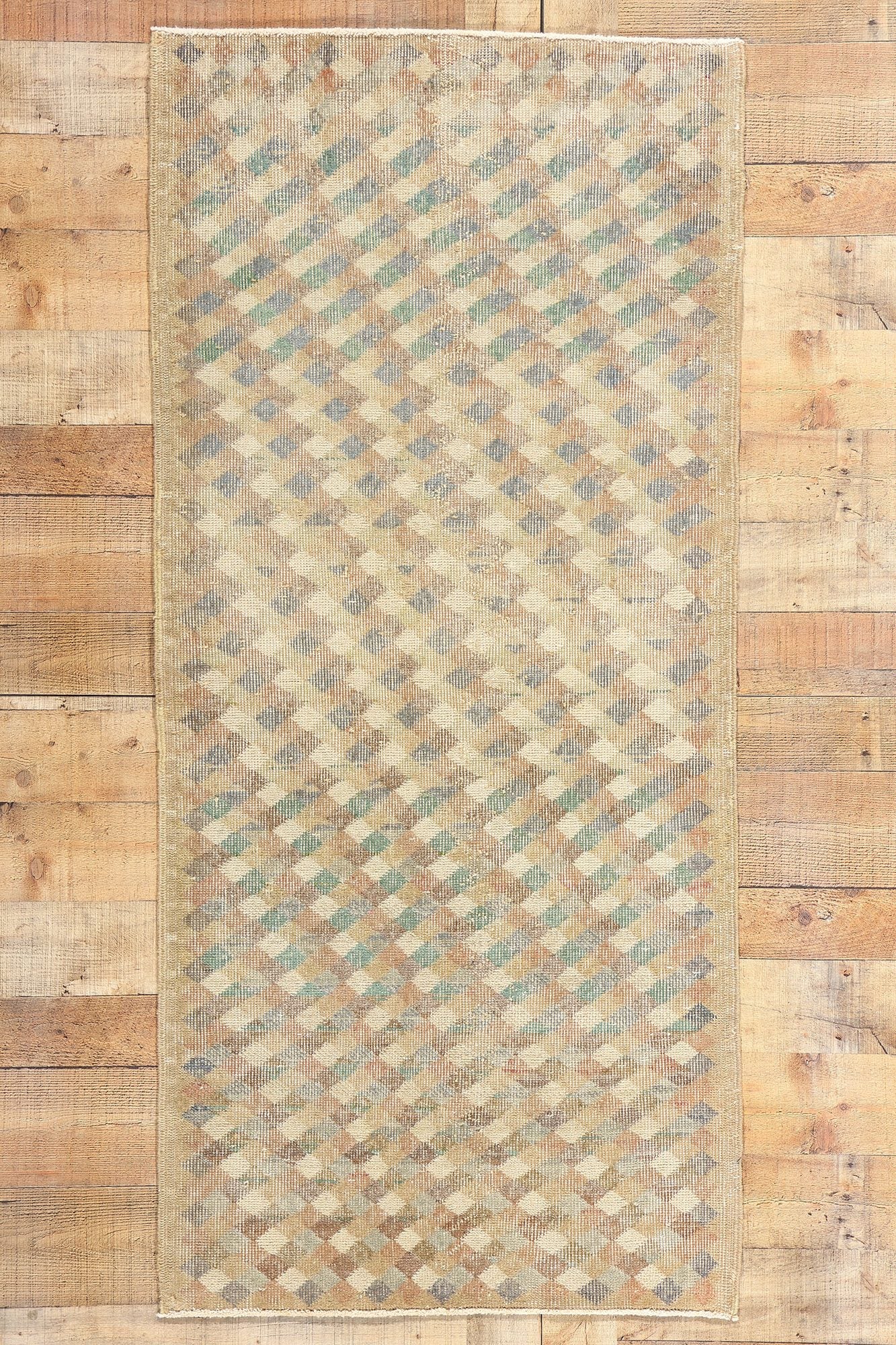 3 x 6 Zeki Muren Vintage Turkish Sivas Rug 51002
