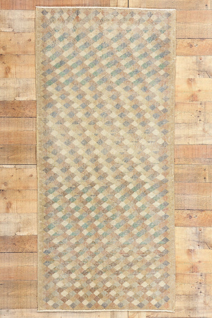 3 x 6 Zeki Muren Vintage Turkish Sivas Rug 51002