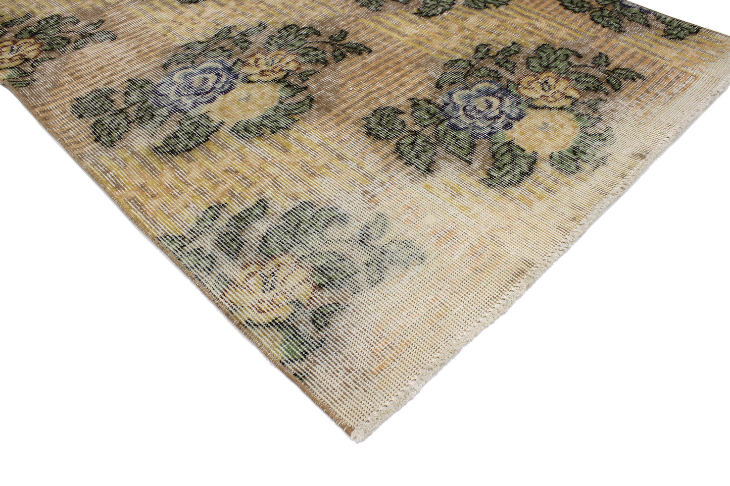 4 x 6 Vintage Turkish Sivas Rug 51925