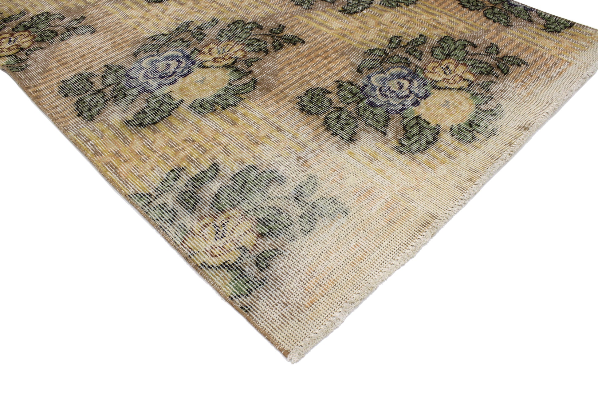4 x 6 Vintage Turkish Sivas Rug 51925