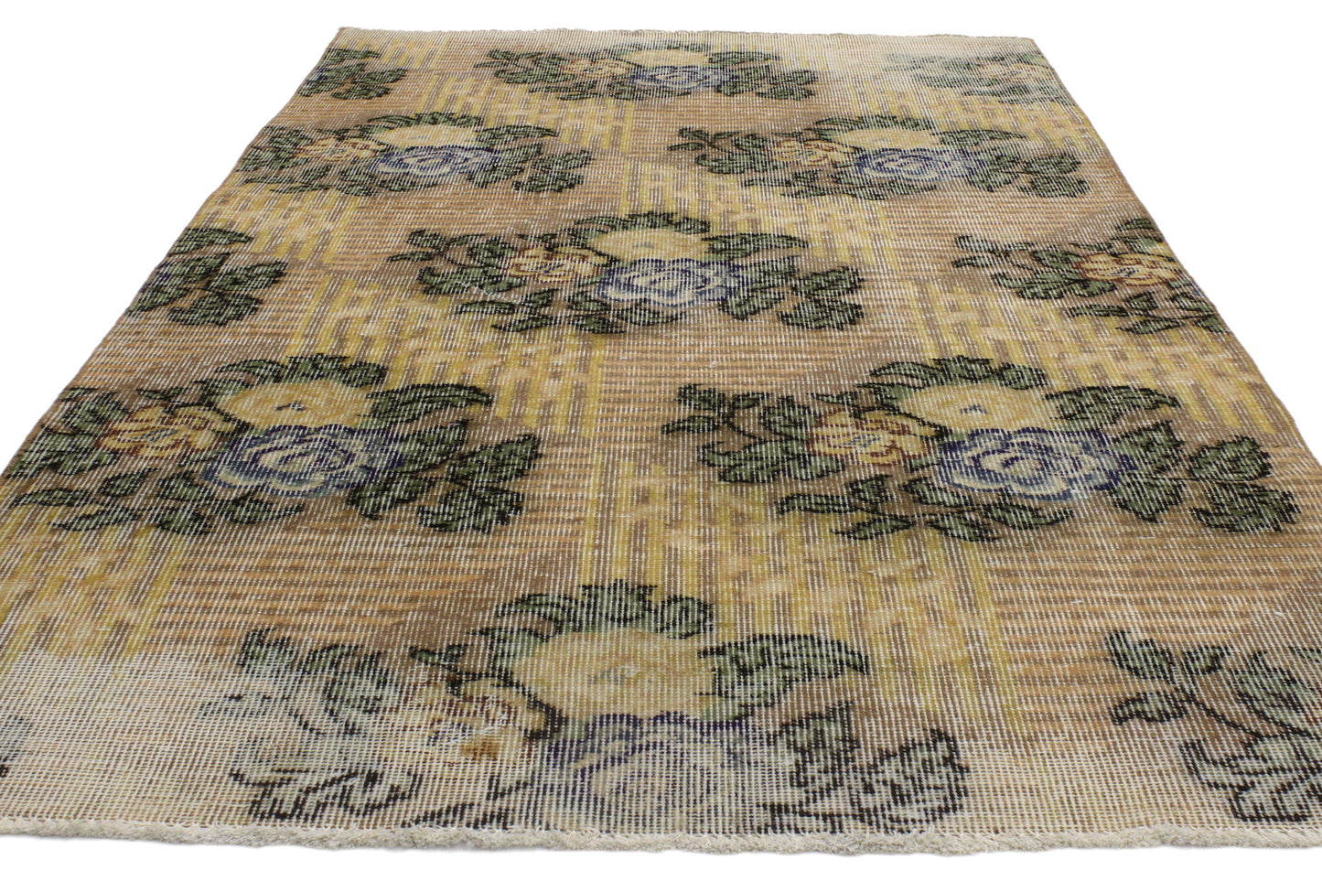 4 x 6 Vintage Turkish Sivas Rug 51925