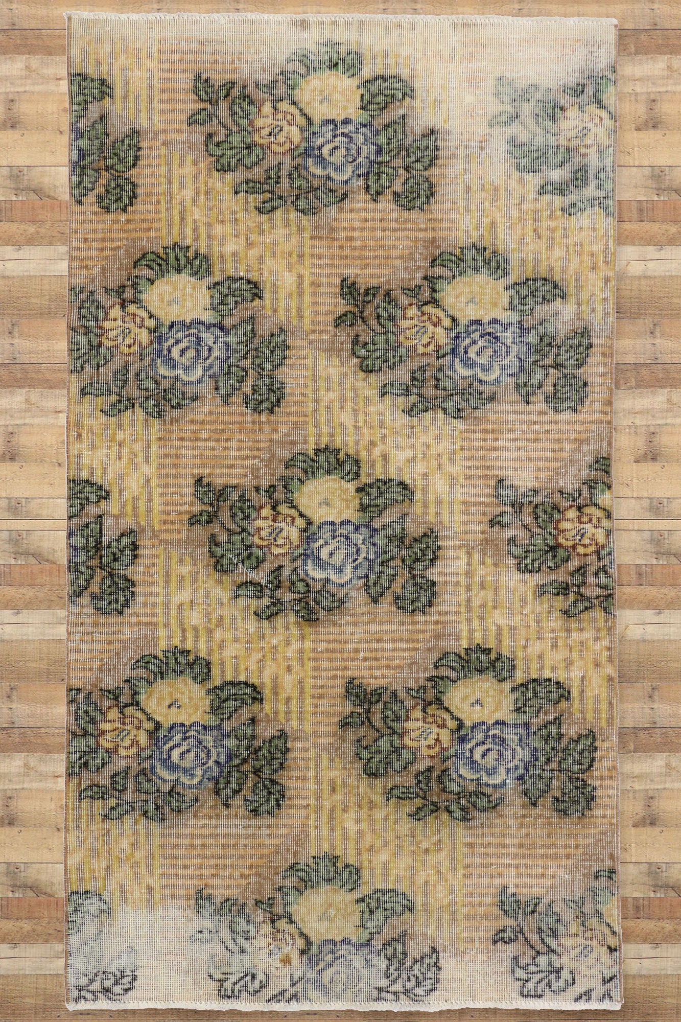 4 x 6 Vintage Turkish Sivas Rug 51925