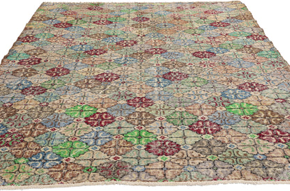 5 x 7 Zeki Muren Vintage Turkish Sivas Rug 51933