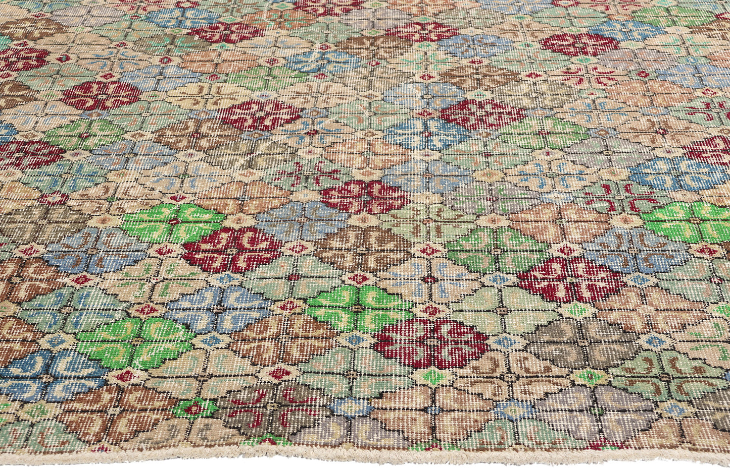 5 x 7 Zeki Muren Vintage Turkish Sivas Rug 51933