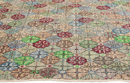 5 x 7 Zeki Muren Vintage Turkish Sivas Rug 51933