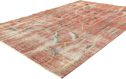 5 x 8 Zeki Muren Vintage Turkish Sivas Rug 52004