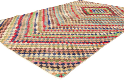 5 x 8 Zeki Muren Vintage Turkish Sivas Rug 53308