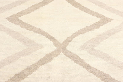 12 x 15 Organic Modern Zigzag Moroccan Rug 81082