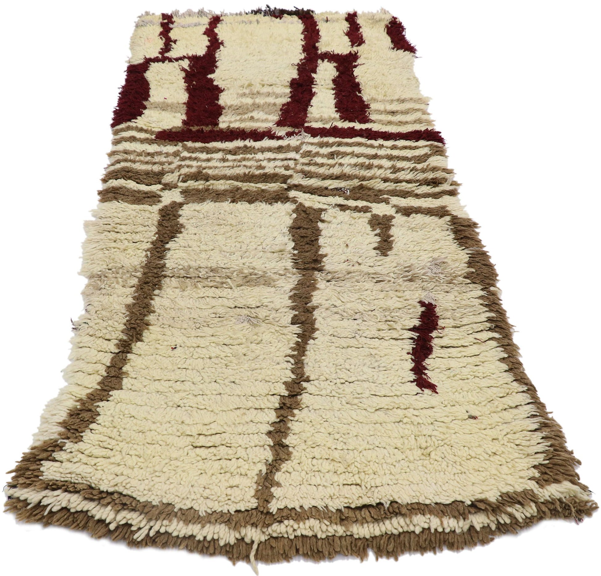 2 x 6 Vintage Moroccan Azilal Rug 21598