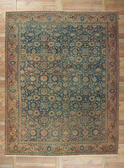 11 x 14 Vintage Persian Malayer Rug 61075
