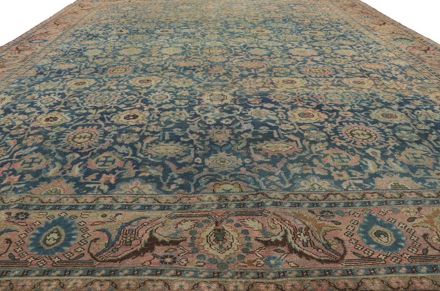 11 x 14 Vintage Persian Malayer Rug 61075