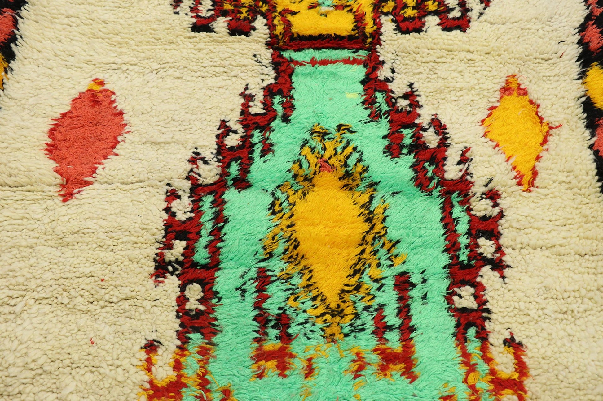 4 x 5 Vintage Moroccan Azilal Rug 21570
