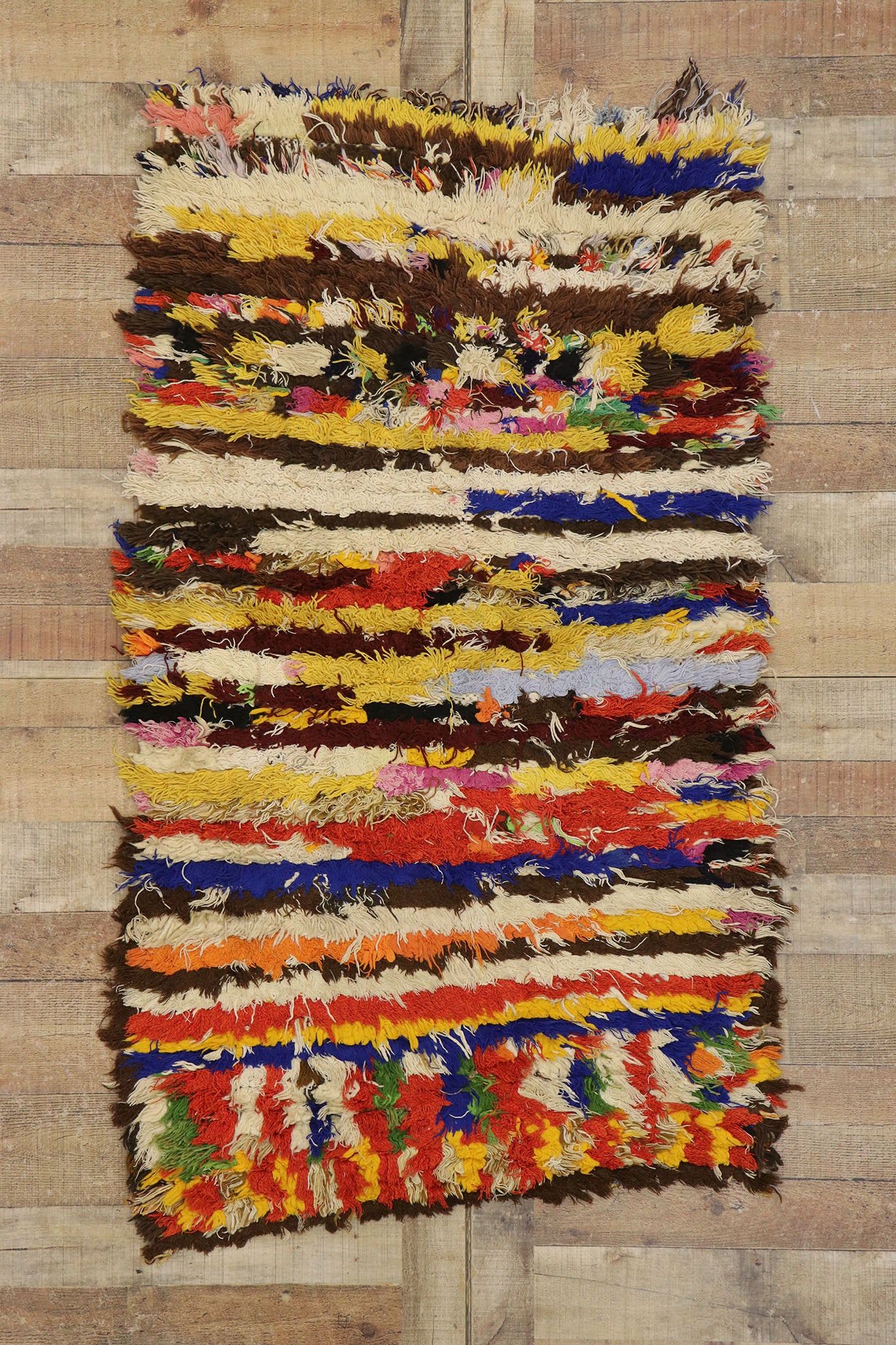 3 x 5 Vintage Moroccan Azilal Rug 21593
