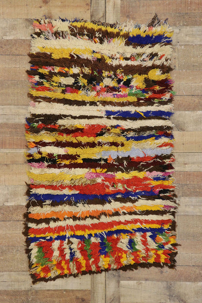 3 x 5 Vintage Moroccan Azilal Rug 21593