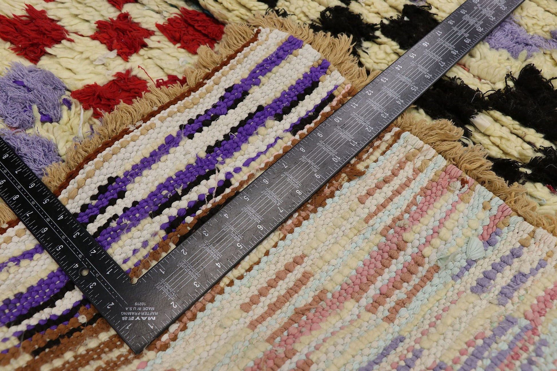 3 x 5 Vintage Moroccan Azilal Rug 21571