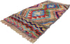3 x 6 Vintage Boucherouite Moroccan Rug 21583