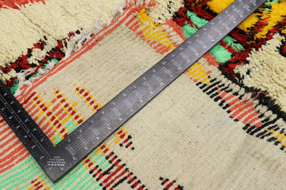 4 x 5 Vintage Moroccan Azilal Rug 21570