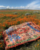 5 x 7 Vintage Orange Boujad Moroccan Rug 20891