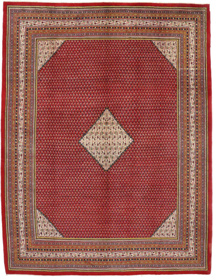 10 x 13 Vintage Persian Mahal Rug 75899
