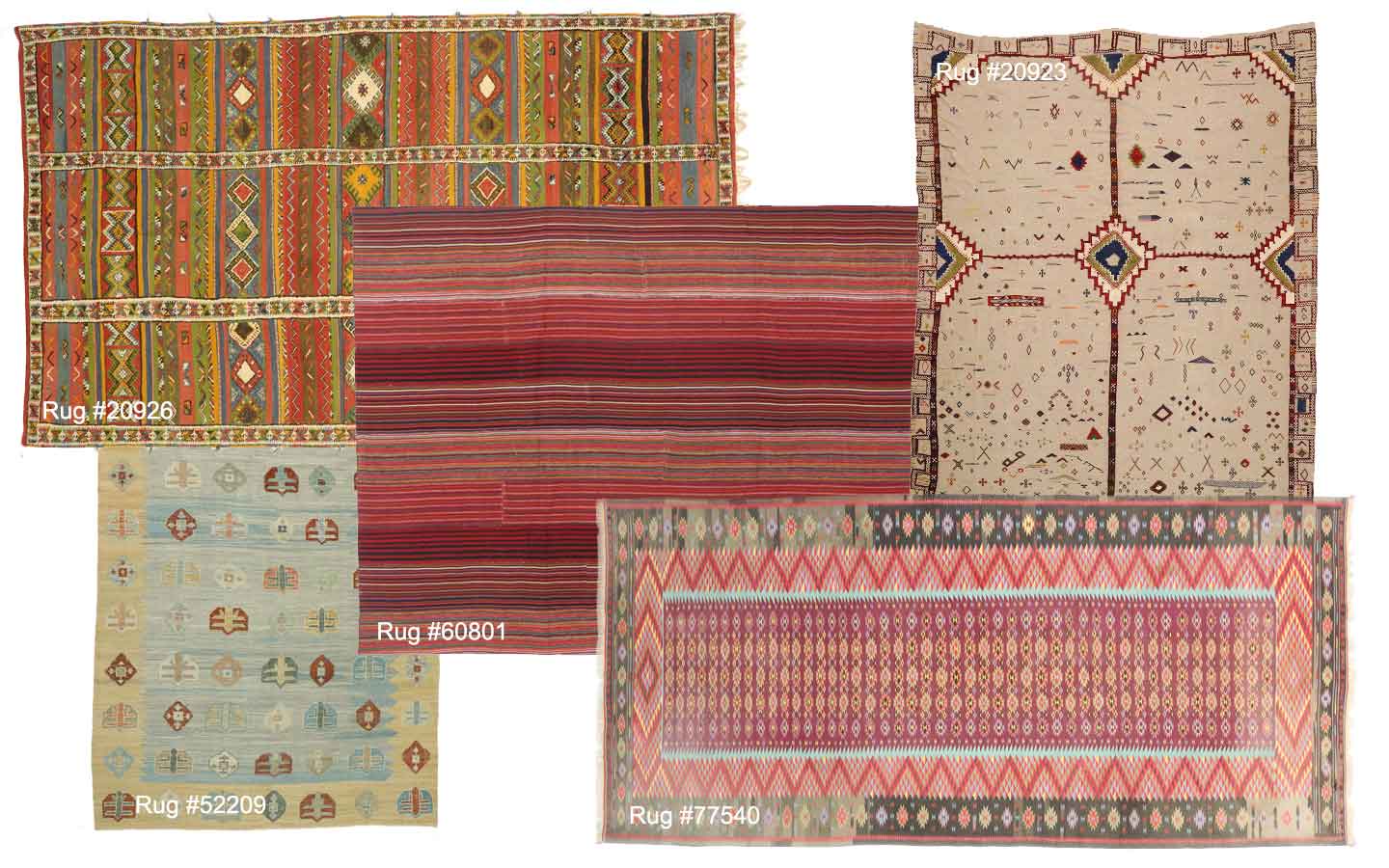 Kilim Rugs for Cabin Lodge Chalet Ranch Mountain Home Decor