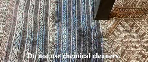 OTC Organic Cleaner Ruins Oriental Rug