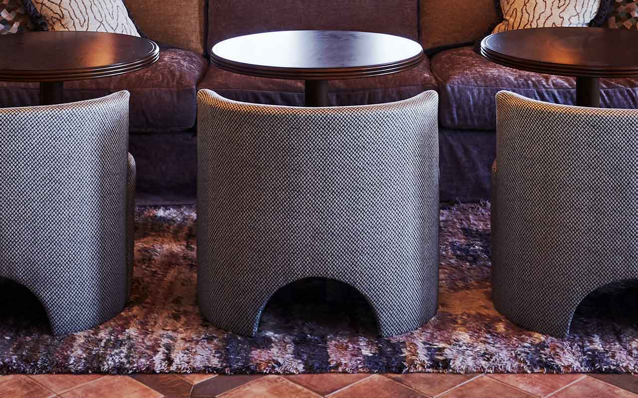 Modern Moroccan Area Rug Lobby Hotel Design Hospitality