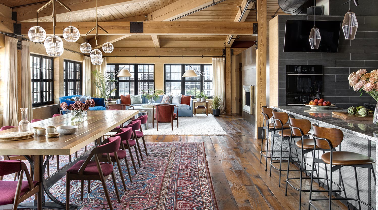 Persian Rugs with Modern Design