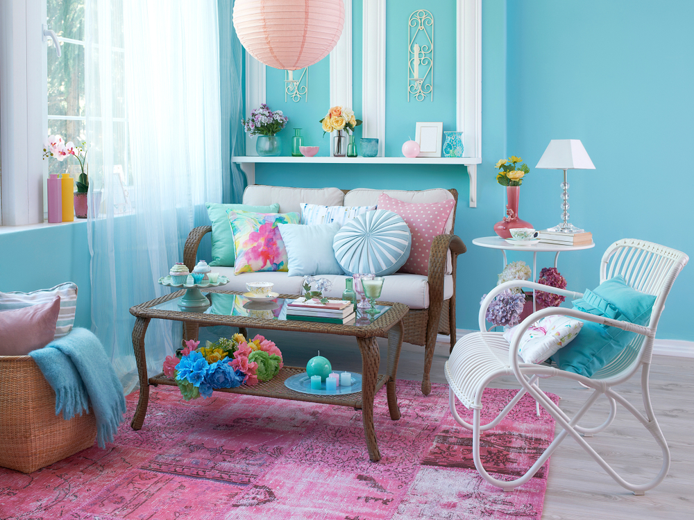 Decorating with Overdyed Rugs